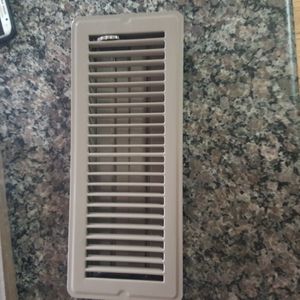 Atlus 4" x 12" floor register/ diffuser w/ Louvered design brown new